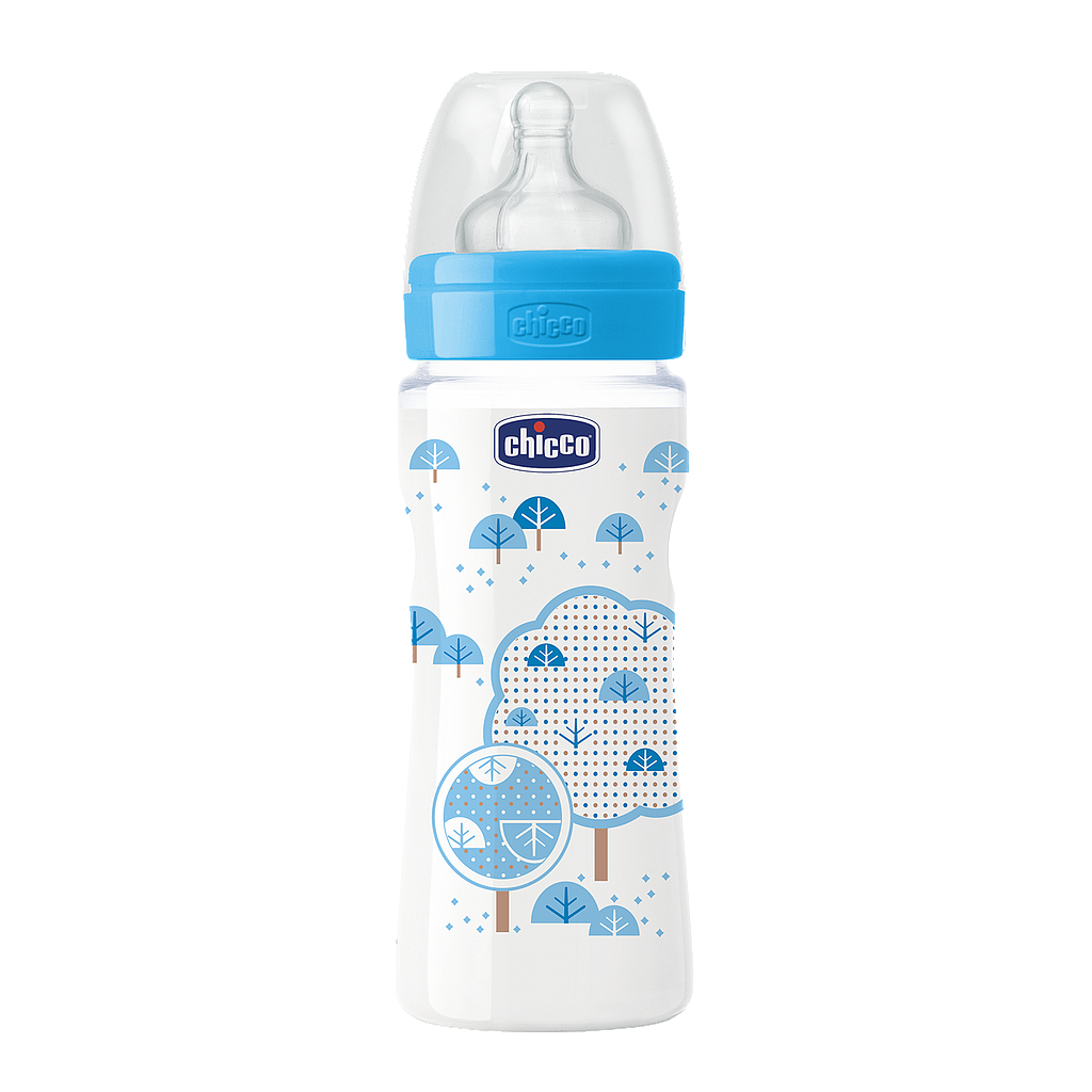 CHICCO BIBERON NATURAL FEELING 6M+ 330ML UNISEX