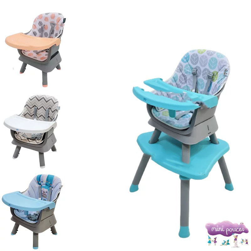 Chaise haute et best sale trotteur