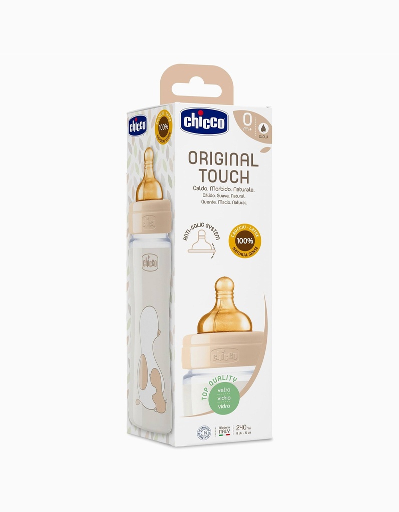 BIBERON VERRE ORIGINAL TOUCH 240ML CHICCO