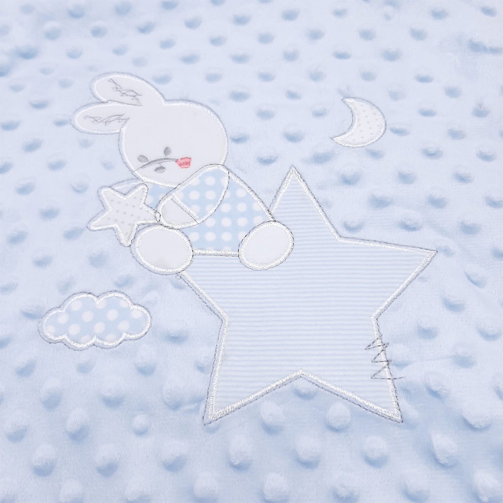 COUVERTURE BUBBLE 110*140 RABBIT NAFNAF