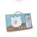 Coussin troué Anti-plagiocéphalie + Doudou INTERBABY