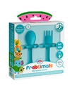 set du cuillère + fourchette 6m+ bleu frootimals