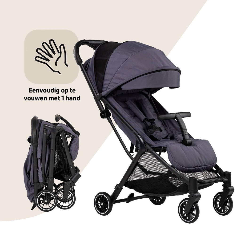 Poussette FreeON Bloom 4in1 - Zwart (avec siège auto i-Size et