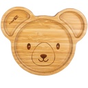 Assiette en Bambou forme d'animaux FreeOn