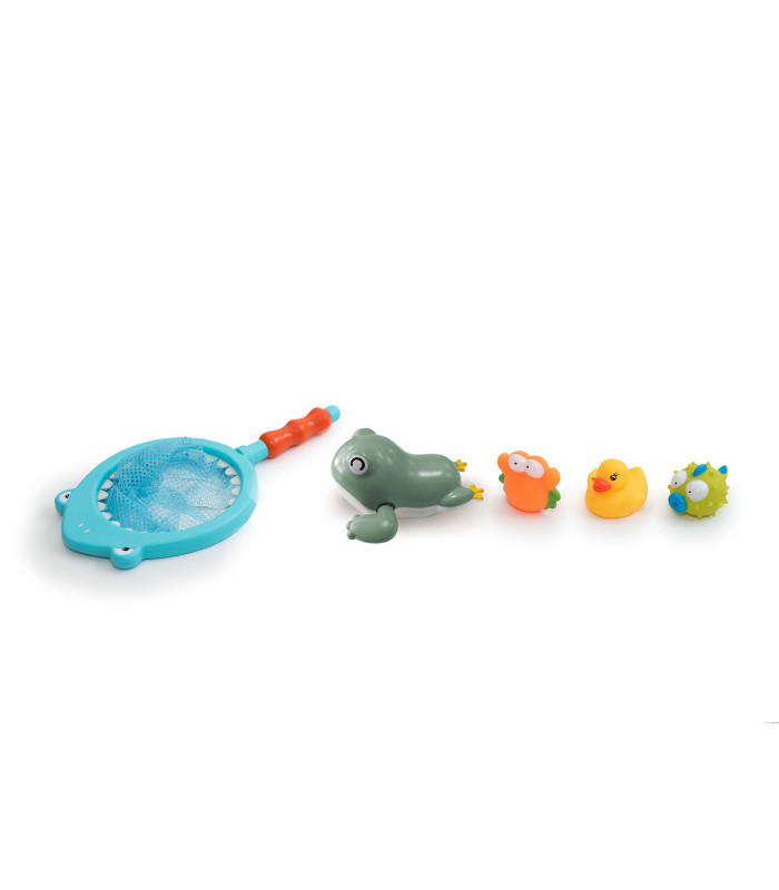 Jouets de Bain avec filet de pêche Olmitos