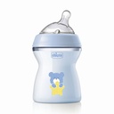 Biberon en plastique NaturalFeeling 250ml 2m+ Chicco