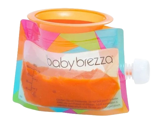 Lot de 10 gourdes réutilisables 200 ml BABY BREZZA