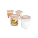 Set de 4 Boite de conservation repas 200 ML Miniland