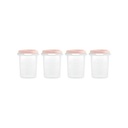 Set de 4 Boite de conservation repas 250 ML Miniland