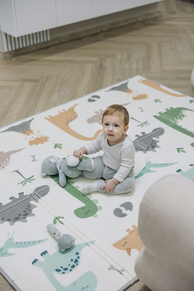 Tapis de jeu pliable FreeON avec bordure Magic Dino