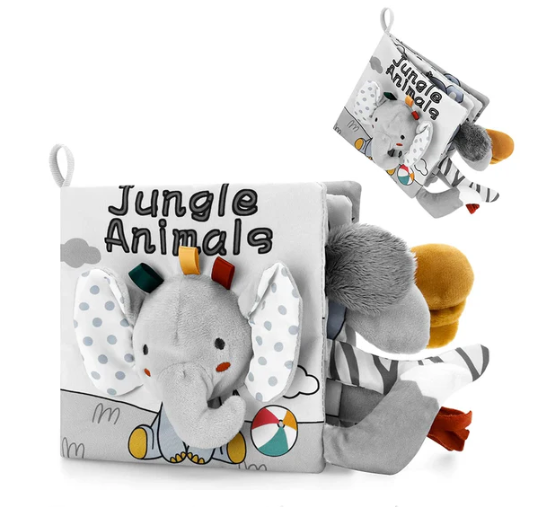 Livre Tissu Bébé Montessori