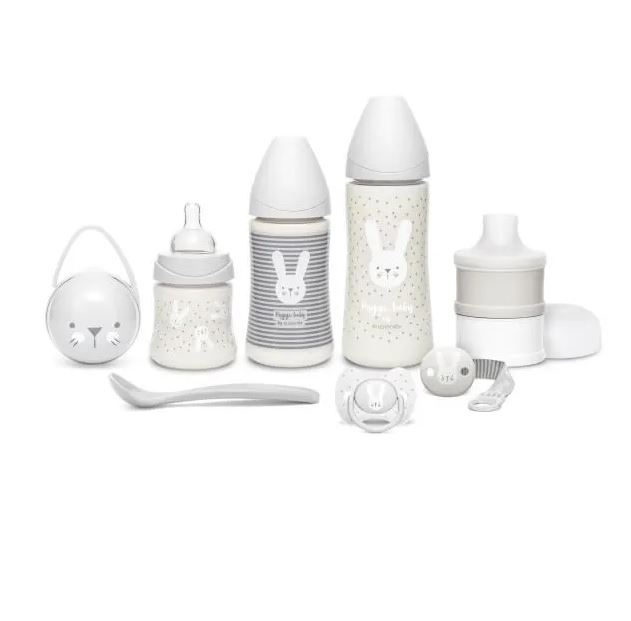 PACK WELCOME BABY SET HYGGE GRIS SUAVINEX