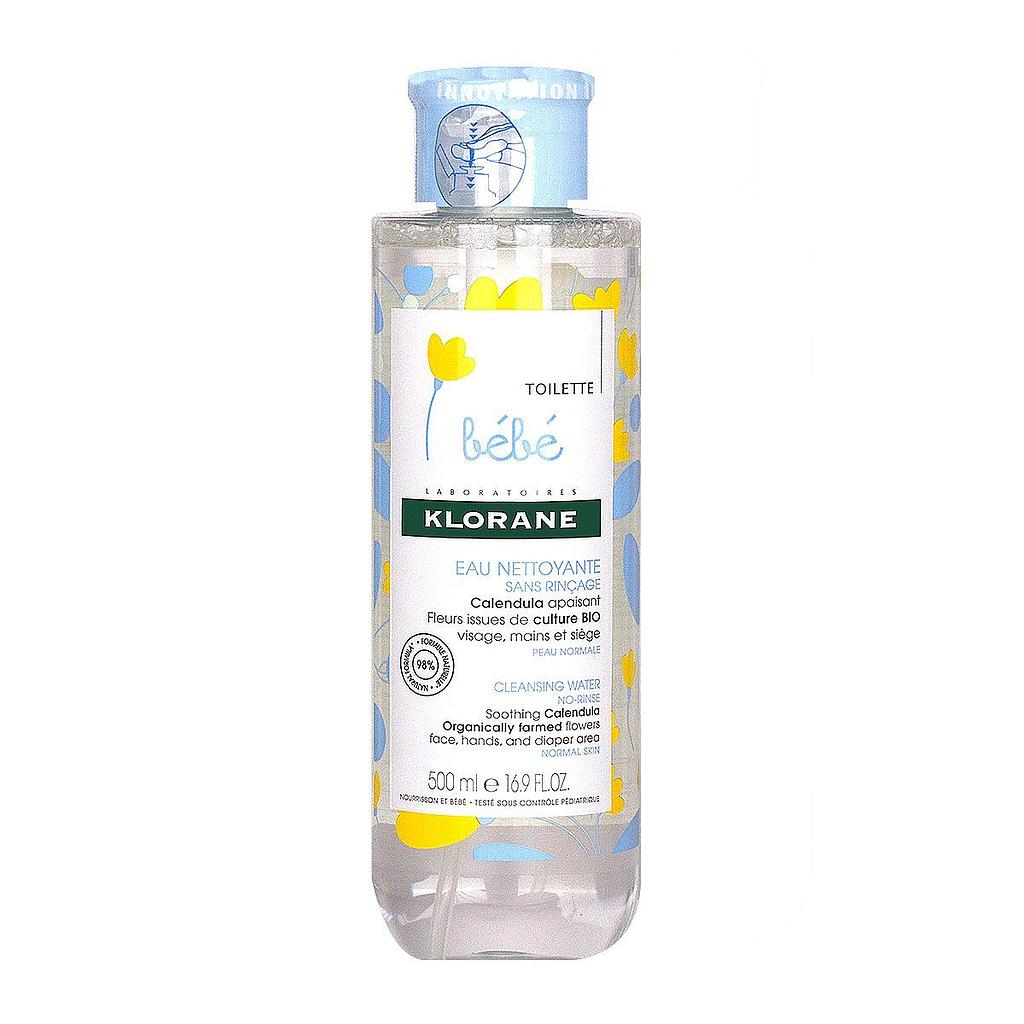 EAU NETTOYANTE SANS RINCAGE 500ML KLORANE