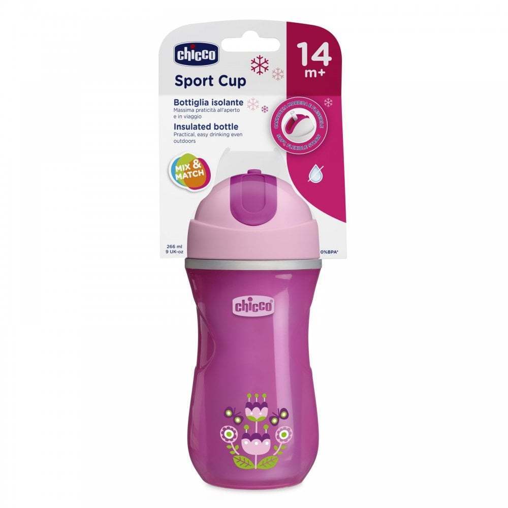 SPORT CUP 14M+ GIRL CHICCO  PACK2