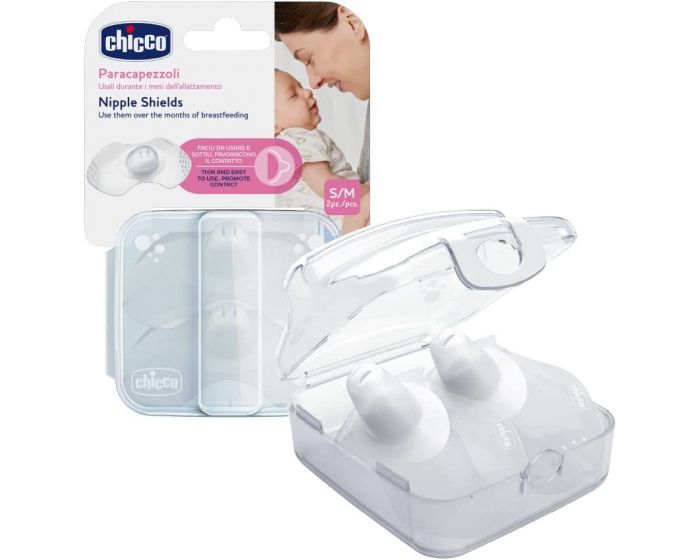 CHICCO PROTEGE MAMELON SILICONE NEW S-M