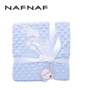 COUVERTURE BUBBLE 110*140 RABBIT NAFNAF