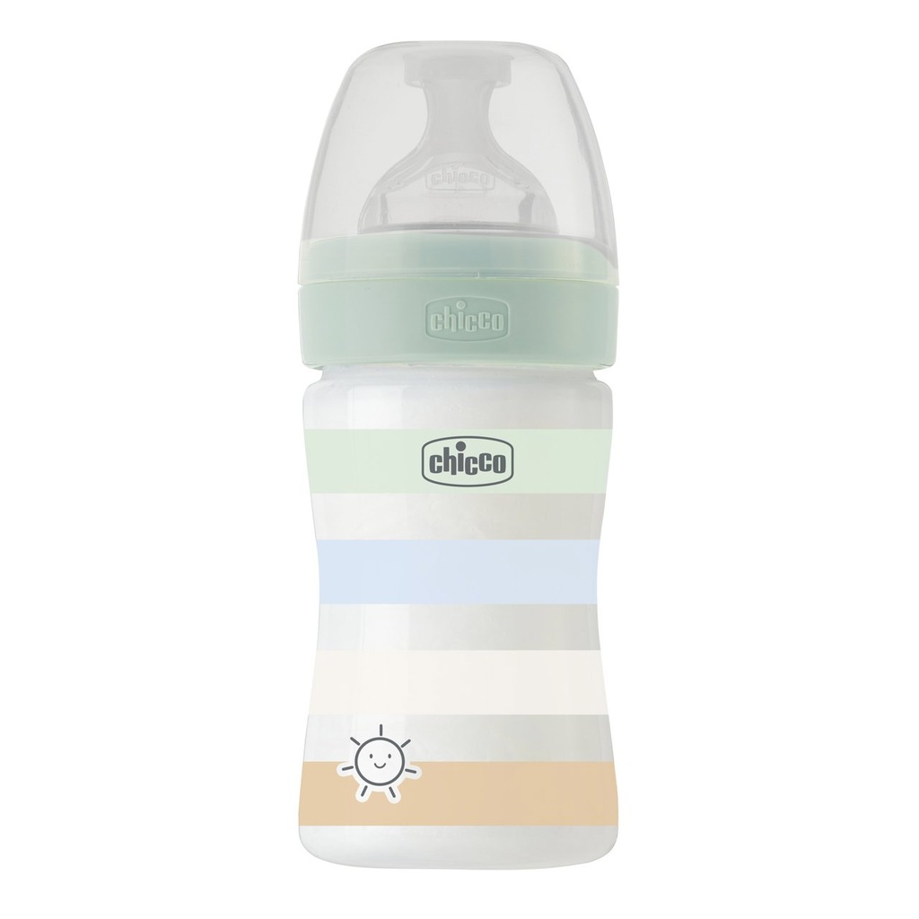 Biberon well-being en plastique 150ml 0m+ Chicco