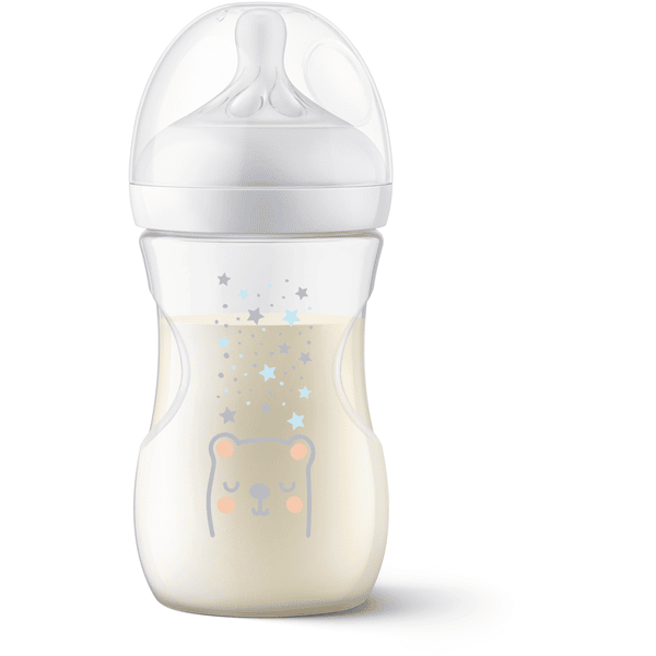 Biberon anti-coliques en plastique 260ml 1m+ Avent