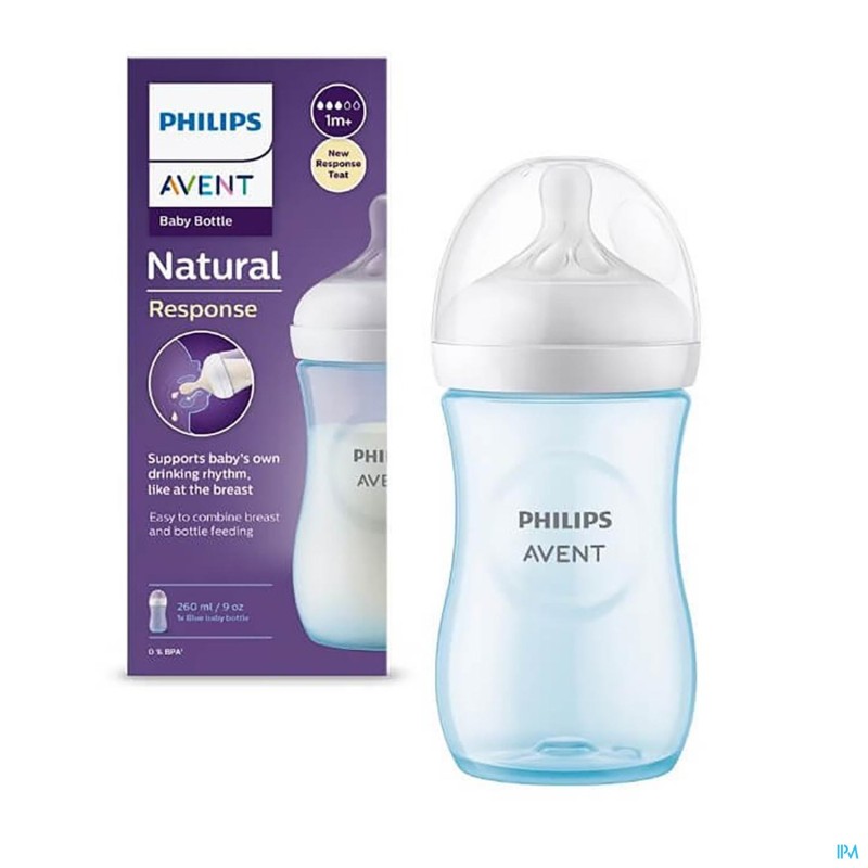 Biberon en plastique 260ml 1m+ Avent