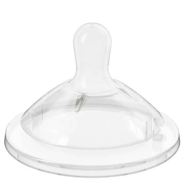 2 Tétine Natural feeling droite Flux rapide 6M+ Chicco