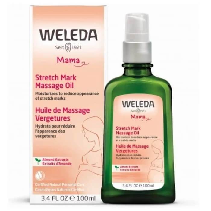 Huile de massage vergeture Weleda