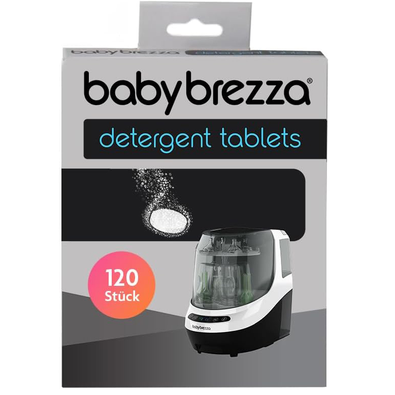 Lot de 120 pastilles détergentes pour Bottle Washer Pro BABY BREZZA