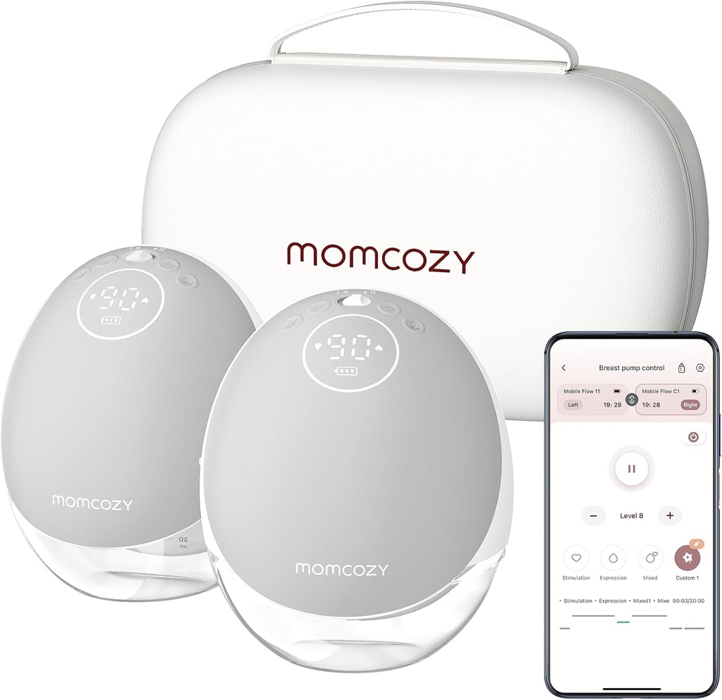 Tire lait électrique double mobile flow Momcozy