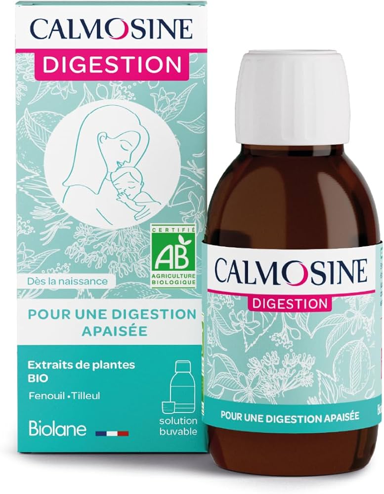 CALMOSINE DIGESTION BIO sol buv apaisante extraits naturels de plantes 100 ml