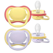 2 Sucettes Ultra Air orthodontiques 0-6 mois Avent