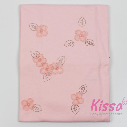 [4154] drap en coton fleurs bebelina