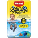 Couches Piscine 3-8 KG 12 Pcs HUGGIES