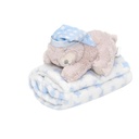 COUVERTURE + PELUCHE OURS INTERBABY