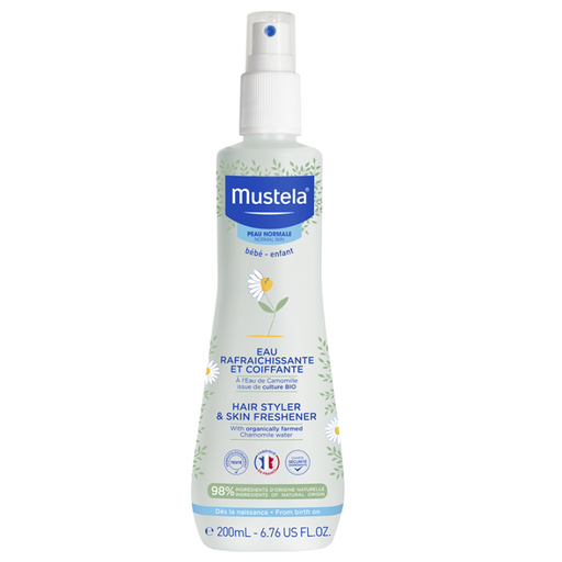 [786] EAU RAFRAICHISSANTE ET COIFFANTE A LA CAMOMILLE 200ML MUSTELA