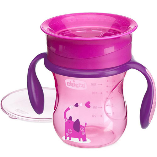 [00006951100000] TASSE 360 CHICCO PERFECT CUP 12M+ GIRL PACK1