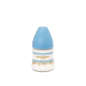 [3162101] BIBERON PREMIUM +0M 150ML BLEU