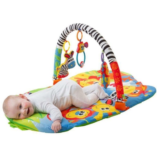 [0181594] Tapis d'éveil 5 en 1 Safari Super Gym Playgro