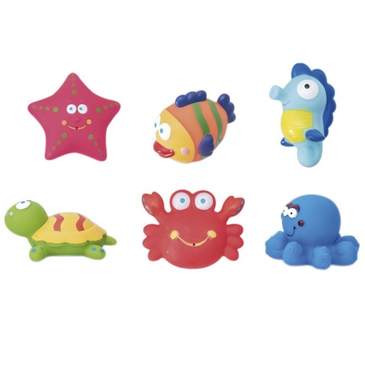 [TL811-2] 6 Jouets de Bain Océan Olmitos