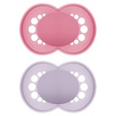 2 Sucettes Original Simple 6 mois+ MAM