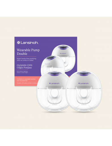 Tire-lait électrique mains libres double Lansinoh