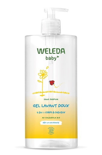 [007331FR] Gel lavant doux Corps & Cheveux 750 ml WELEDA