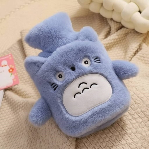 Bouillotte +Housse en peluche 500 ML