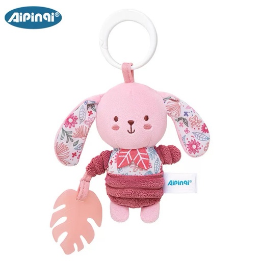 [WS122] Hochet Suspendu Peluche Rose